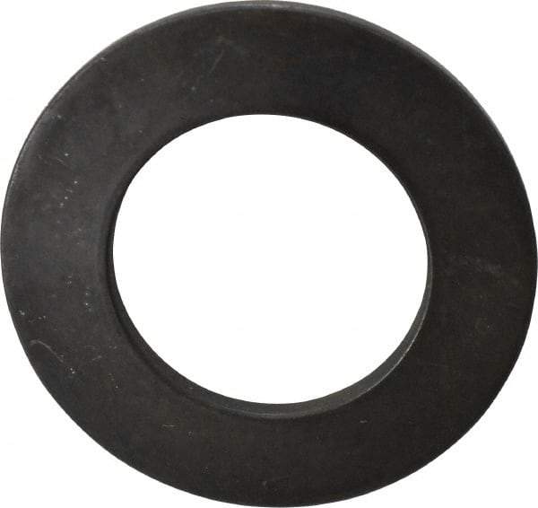 Gardner Spring - 1.5945" ID, Grade 50 CrV Chrome Vanadium Steel, Belleville Disc Spring - 2.7559" OD, 0.2205" High, 0.1575" Thick - Apex Tool & Supply