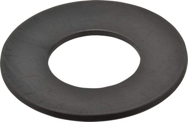 Gardner Spring - 2.4016" ID, Grade 50 CrV Chrome Vanadium Steel, Belleville Disc Spring - 4.9213" OD, 0.378" High, 0.2362" Thick - Apex Tool & Supply