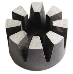 Eclipse - 1-1/4" OD x 1-3/8" High, 2 Pole Alnico Rotor Magnet - 5/16" Hole Diam, 23 Lb Max Holding Capacity, 1,022°F Max Operating Temp - Apex Tool & Supply
