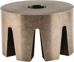 Eclipse - 1-1/4" OD x 2" High, 8 Pole Alnico Rotor Magnet - 1/2" Hole Diam, 75 Lb Max Holding Capacity, 1,022°F Max Operating Temp - Apex Tool & Supply