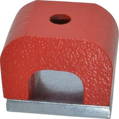 Eclipse - 3/16" Hole Diam, 1-1/8" Overall Width, 3/4" Deep, 3/4" High, Alnico Power Magnets - 1,022°Fahrenheit Max Operating Temp - Apex Tool & Supply