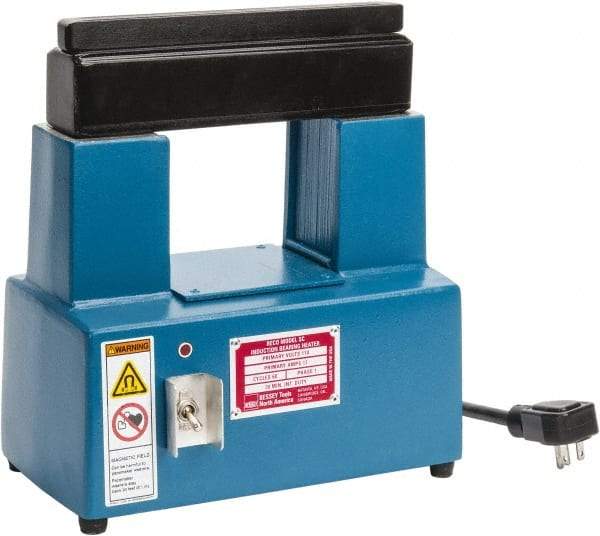 Bessey - 4-3/8" Wide, Steel Reco Induction Bearing Heater - 11" Outside Diam - Apex Tool & Supply