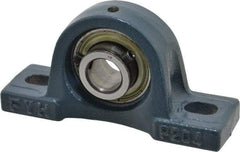 Value Collection - 5" OALBall Bearing Pillow Block - Cast Iron - Apex Tool & Supply