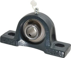 Value Collection - 5" OALBall Bearing Pillow Block - Cast Iron - Apex Tool & Supply