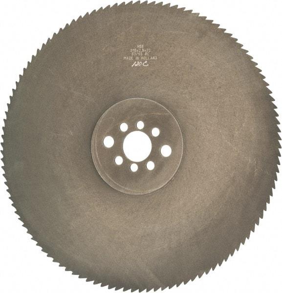 Kinkelder Saw - 315mm Blade Diam, 120 Teeth, High Speed Steel Cold Saw Blade - 32mm Arbor Hole Diam, 2.5mm Blade Thickness - Apex Tool & Supply