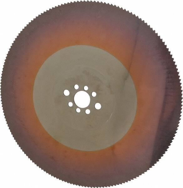 Kinkelder Saw - 350mm Blade Diam, 180 Teeth, High Speed Steel Cold Saw Blade - 32mm Arbor Hole Diam, 2.5mm Blade Thickness - Apex Tool & Supply