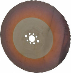 Kinkelder Saw - 350mm Blade Diam, 180 Teeth, High Speed Steel Cold Saw Blade - 32mm Arbor Hole Diam, 2.5mm Blade Thickness - Apex Tool & Supply