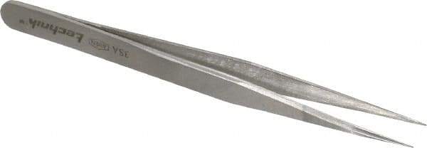 Aven - 4-3/4" OAL 3-SA Precision Tweezers - Straight, Subminiature Assembly - Apex Tool & Supply