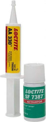 Loctite - 25 mL Aerosol Two Part Acrylic Adhesive - 5 min Working Time, Series 330 - Apex Tool & Supply