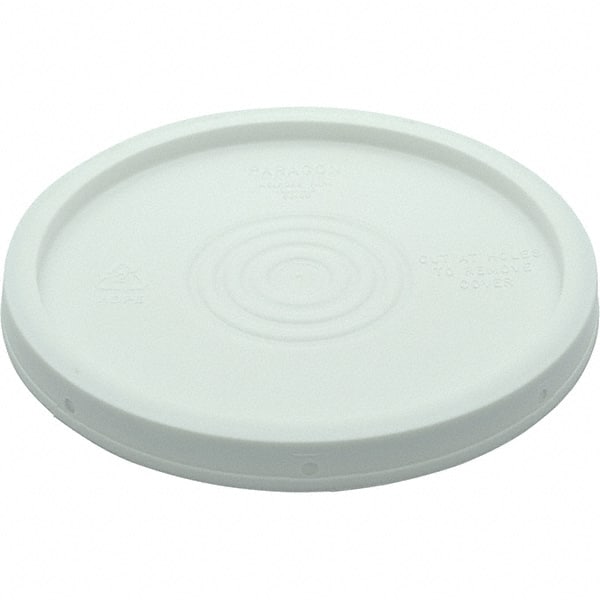 Vestil - Tote & Storage Container Lids For Use With: 3-1/2, 5 & 6 Gallon Pails Width (Decimal Inch): 12.500 - Apex Tool & Supply