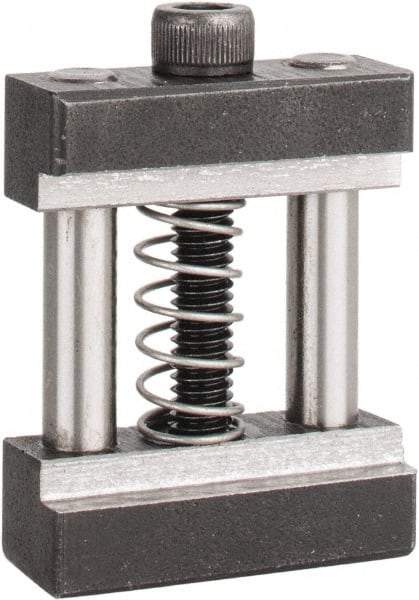 Gibraltar - 1 Piece Vise Work Stop - Steel, 1" Wide, 0.38" High - Apex Tool & Supply