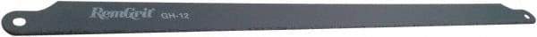 Disston - 10" Long, 14 Teeth per Inch, Bi-Metal Hand Hacksaw Blade - Grit Edge, 3/4" Wide x 0.025" Thick - Apex Tool & Supply