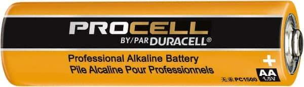 Ability One - Size AA, Alkaline, Standard Battery - 1.5 Volts - Apex Tool & Supply