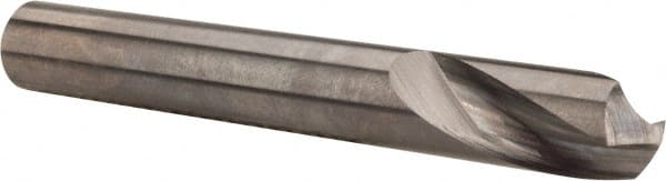 Accupro - 3/8" Body Diam, 120°, 3" OAL, Solid Carbide Spotting Drill - Apex Tool & Supply