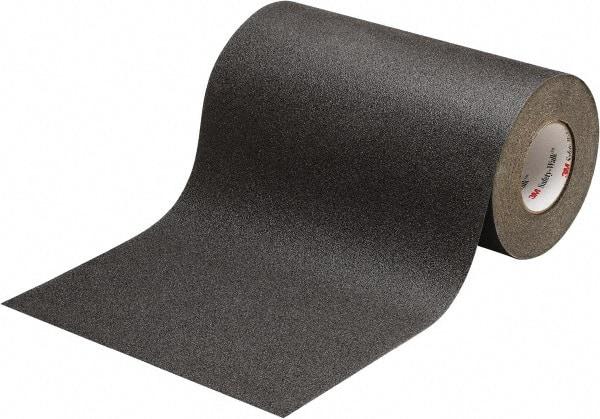 3M - Black Solid Color Anti-Slip Vinyl Tape - 36" Wide x 60' Long, Heavy/High Traffic - Apex Tool & Supply