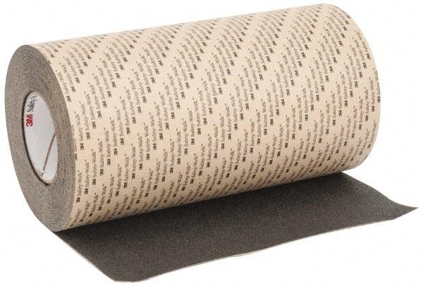 3M - Black Solid Color Anti-Slip Vinyl Tape - 12" Wide x 60' Long, Heavy/High Traffic - Apex Tool & Supply