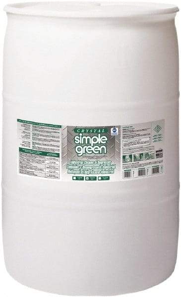 Simple Green - 55 Gal Drum Cleaner/Degreaser - Liquid, Biodegradable, Concentrated, Unscented - Apex Tool & Supply