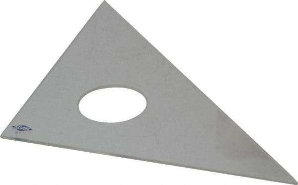 Alvin - 8 Inch Long, Styrene Plastic Triangles - Apex Tool & Supply