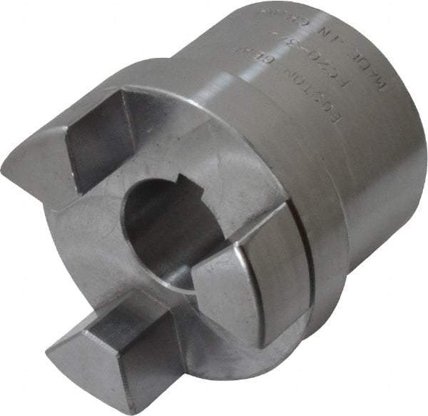 Boston Gear - 3/4" Max Bore Diam, FC20 Coupling Size, Flexible Half Coupling - 2" OD, 3.69" OAL, Steel - Apex Tool & Supply