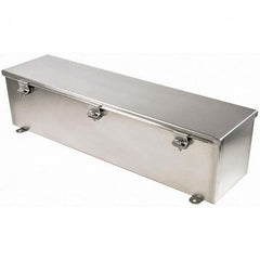 Wiegmann - NEMA 4X Stainless Steel Junction Box Enclosure with Hinge Cover - Apex Tool & Supply