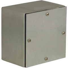 Wiegmann - NEMA 4 Steel Junction Box Enclosure with Screw Cover - Apex Tool & Supply