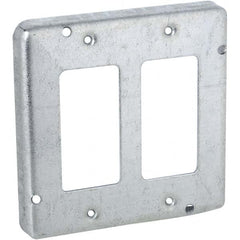 Hubbell-Raco - Steel Electrical Box Cover - Apex Tool & Supply