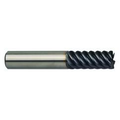 1" Dia. - 4" OAL - 45° Helix Firex Carbide End Mill - 10 FL - Apex Tool & Supply