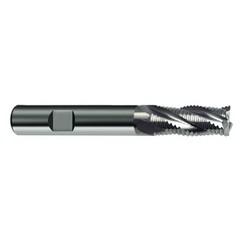 25mm Dia. - 121mm OAL - 30° Helix Bright CBD - End Mill - 4 FL - Apex Tool & Supply
