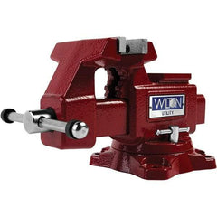 Wilton - Bench & Pipe Combination Vises Jaw Width (Inch): 4-1/2 Jaw Opening Capacity (Inch): 4 - Apex Tool & Supply