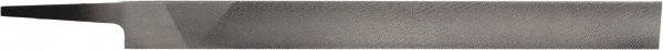 PFERD - 8" Long, Smooth Cut, Knife American-Pattern File - Double Cut, 0.19" Overall Thickness, Tang - Apex Tool & Supply