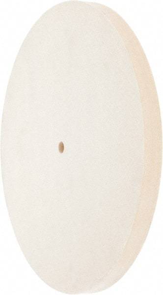 Value Collection - 12" Diam x 3/4" Thick Unmounted Buffing Wheel - 1 Ply, Polishing Wheel, 1/2" Arbor Hole, Medium Density - Apex Tool & Supply