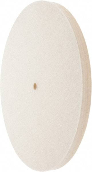 Value Collection - 12" Diam x 3/4" Thick Unmounted Buffing Wheel - 1 Ply, Polishing Wheel, 1/2" Arbor Hole, Soft Density - Apex Tool & Supply