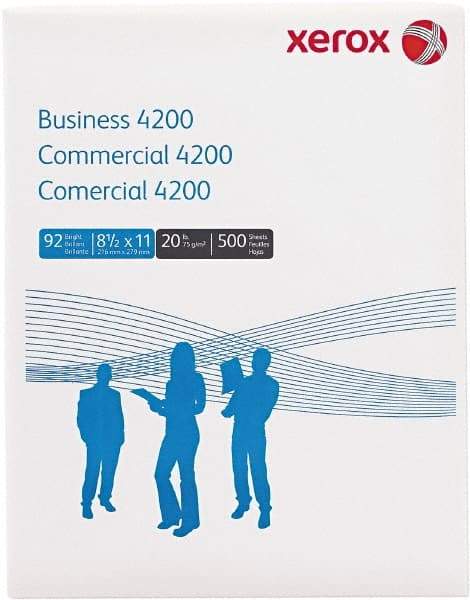 Xerox - White Copy Paper - Use with Laser Printers, Copiers, Plain Paper Fax Machines - Apex Tool & Supply