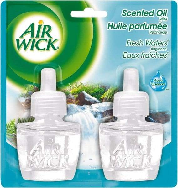 Air Wick - 0.67 oz Air Freshener Dispenser Refill - Fresh Waters, Compatible with Air Wick Oil Warmers - Apex Tool & Supply