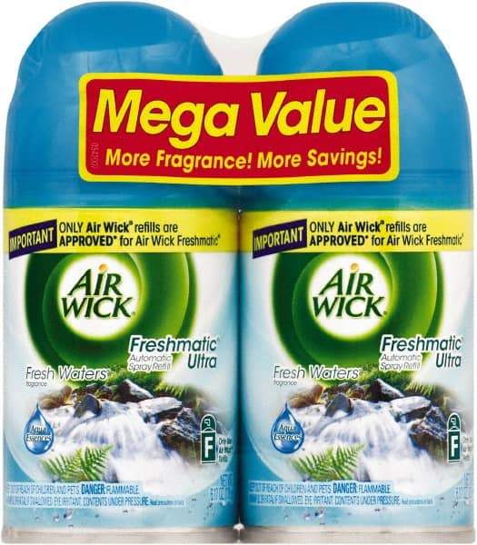 Air Wick - 6.17 oz Air Freshener Dispenser Refill - Fresh Waters, Compatible with Air Wick Automatic Dispensers - Apex Tool & Supply