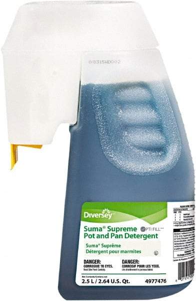 Suma - 84.5 oz Bottle Manual Dishwashing Liquid - Floral Scented - Apex Tool & Supply