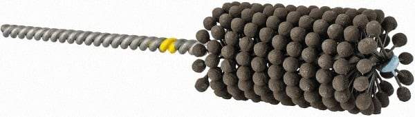 Brush Research Mfg. - 1-1/4" to 1-3/8" Bore Diam, Diamond Flexible Hone - Extra Fine, 8" OAL - Apex Tool & Supply