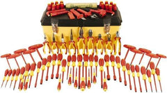 Wiha - 80 Piece Insulated Hand Tool Set - Comes in Molded Case - Apex Tool & Supply