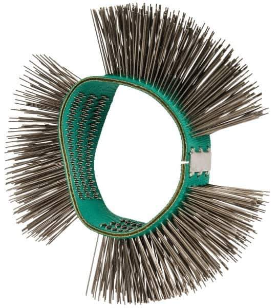PRO-SOURCE - 4" Diam Angle & Disc Grinder Brush - For Use with Utility Surface Blasters - Apex Tool & Supply