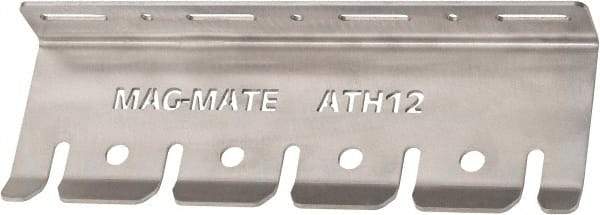 Mag-Mate - 4" Projection, 302 Stainless Steel Air Tool Holder Rack - 12" OAL - Apex Tool & Supply