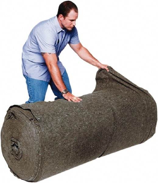 UltraTech - 95.1 Gal Capacity per Package, Oil Only Roll - 250' Long x 5' Wide, Recycled Fibers - Apex Tool & Supply