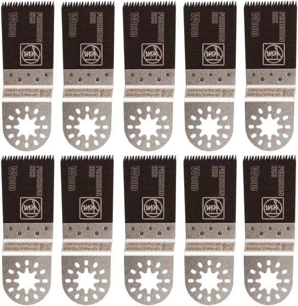 Fein - Rotary & Multi-Tool Multi-Use Saw Blade - 1-3/8" Precision E-Cut Blade, For Fein Multimaster, Wood, Drywall, Plastic Saw Blade - Apex Tool & Supply