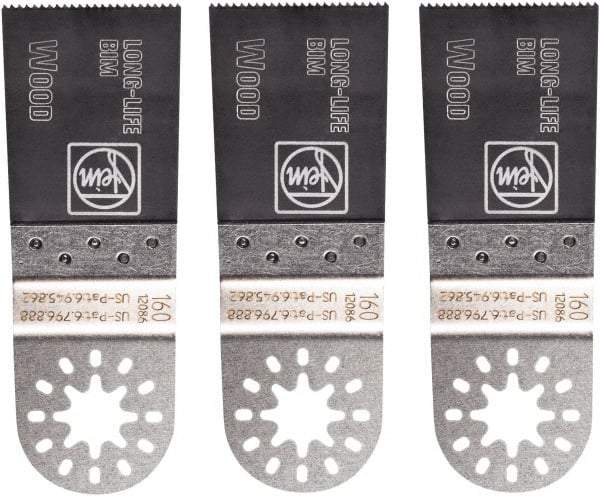 Fein - Rotary & Multi-Tool Multi-Use Saw Blade - 1-3/8" Long Life E-Cut Blade, For Fein Multimaster, Wood, Drywall, Plastic Saw Blade - Apex Tool & Supply