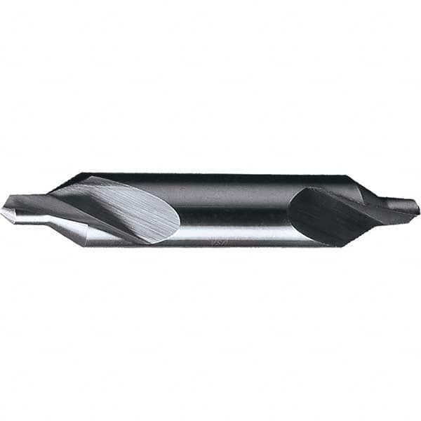 Chicago-Latrobe - #5 Plain Cut 60° Incl Angle High Speed Steel Combo Drill & Countersink - Apex Tool & Supply