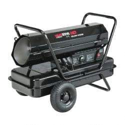 Heatstar - 125,000 BTU Rating, Kerosene Forced Air Heater with Thermostat - 3,000 Sq Ft Max Heating Area, 14 Gal Capacity, Fuel with Kerosene - Apex Tool & Supply