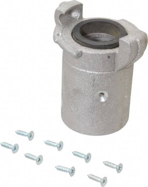 EVER-TITE Coupling Products - 1" ID x 1-7/8" OD Sandblaster Hose End - Aluminum, Rated to 100 PSI - Apex Tool & Supply