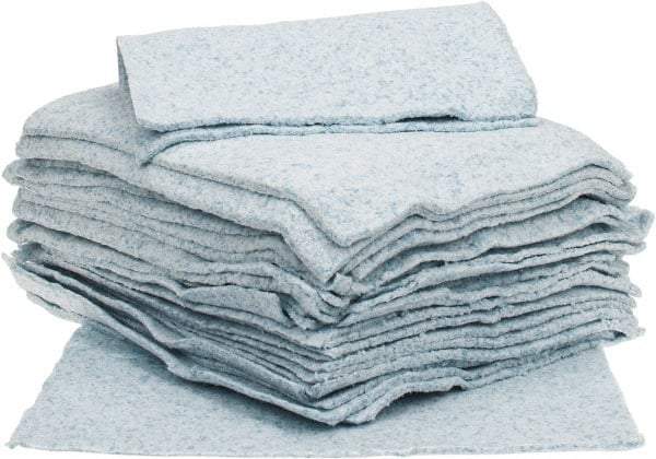 Brady SPC Sorbents - 40 Gal Capacity per Package, Universal Pad - 19" Long x 15" Wide, Gray, Polypropylene - Apex Tool & Supply
