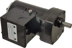 Bison Gear - 115 Volt, 63 RPM, 25.2:1 Gear Ratio, Parallel Gearmotor - 49 Torque, 1/20 hp, TENV Enclosure - Apex Tool & Supply