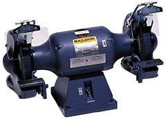 Baldor - 8" Wheel Diam x 1" Wheel Width, 3/4 hp Grinder - 3/4" Arbor Hole Diam, 3 Phase, 3,600 Max RPM, 208/230/460 Volts - Apex Tool & Supply