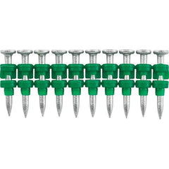 Nails For Power Nailers; Nail Type: Concrete Nails; Diameter (Decimal Inch): 0.1020; Material: Steel; Shank Type: Smooth; Collation Type: Straight Stick; Finish/Coating: Zinc; Head Type: Round; Collation Material: Plastic; For Use With: C5 Trak-It Power N